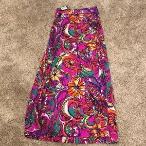 Lilly Pulitzer maxi skirt